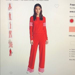 Free People Sunday Knit Set